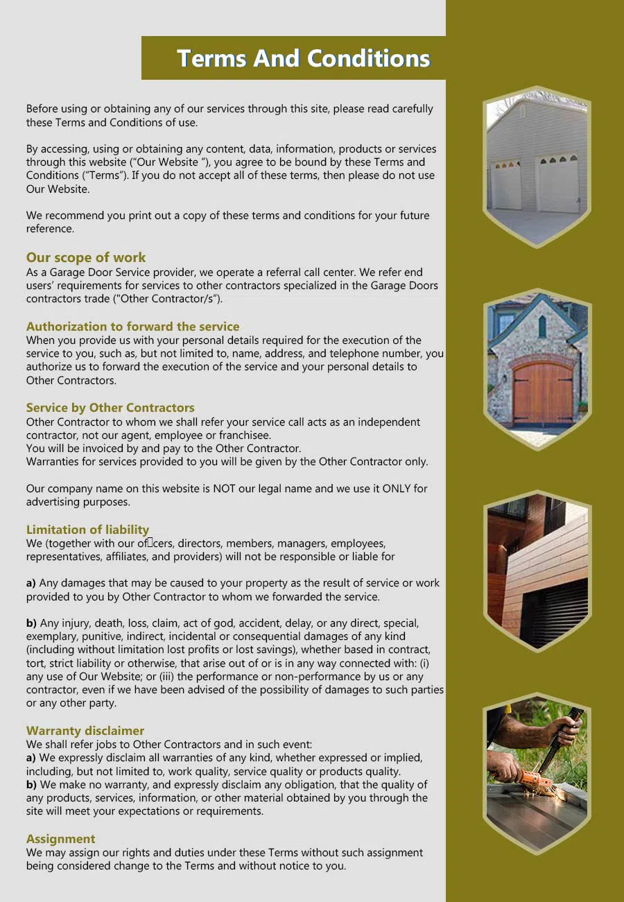 HighTech Garage Door Service Middle River, MD 410-855-4778